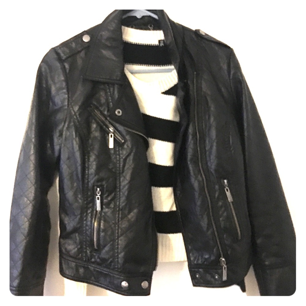 J2 faux leather jacket